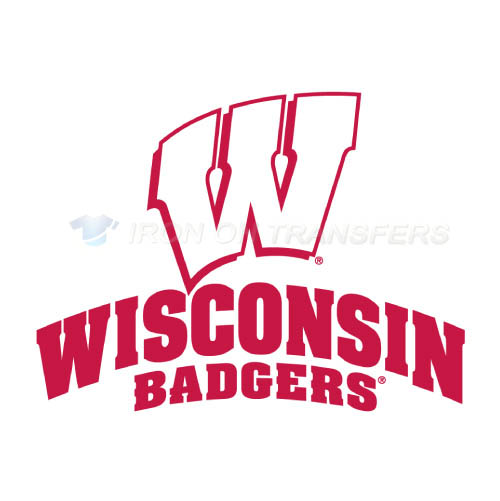 Wisconsin Badgers Logo T-shirts Iron On Transfers N7027 - Click Image to Close